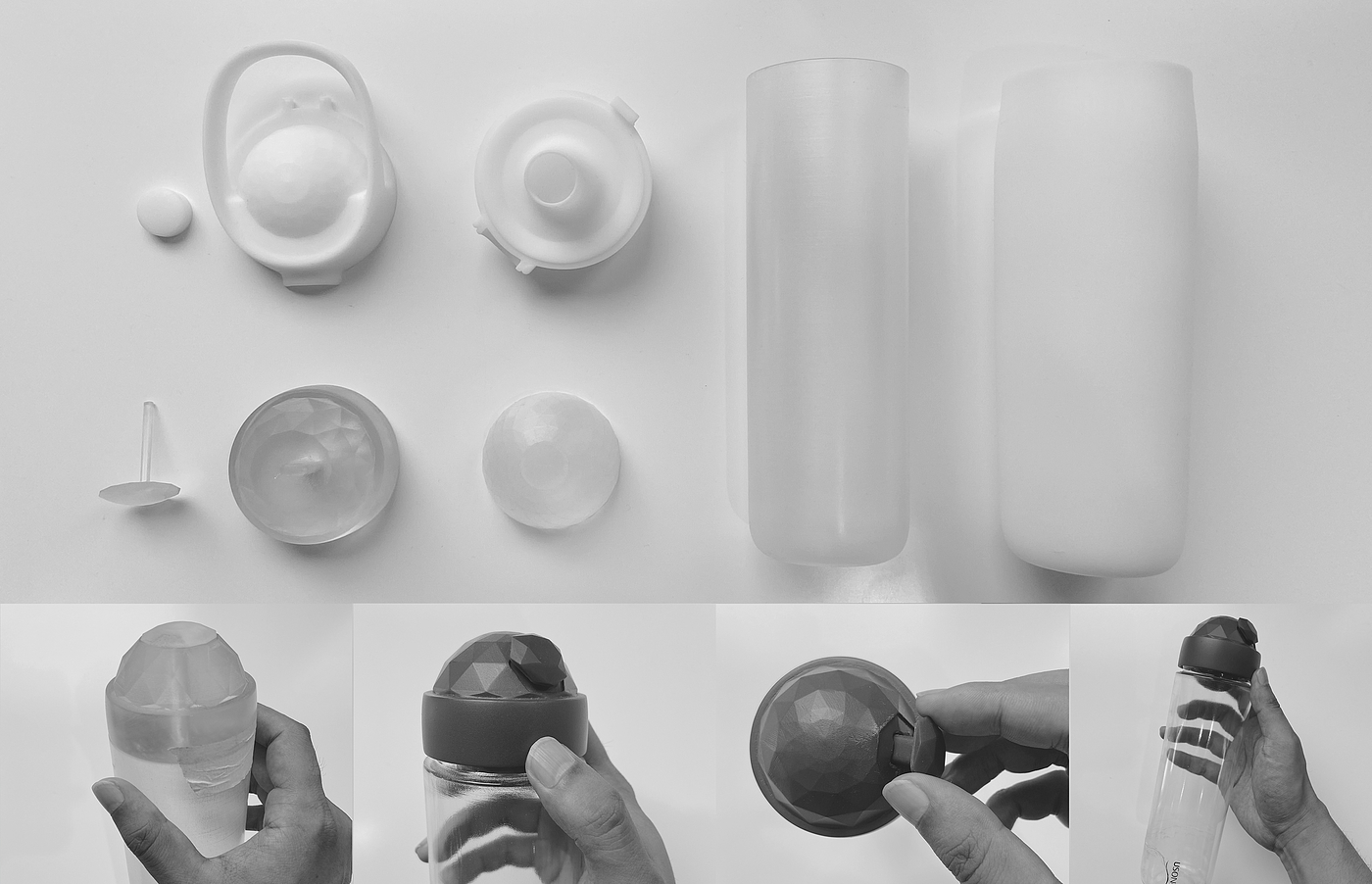 industrial design，glass，Plastic cup，