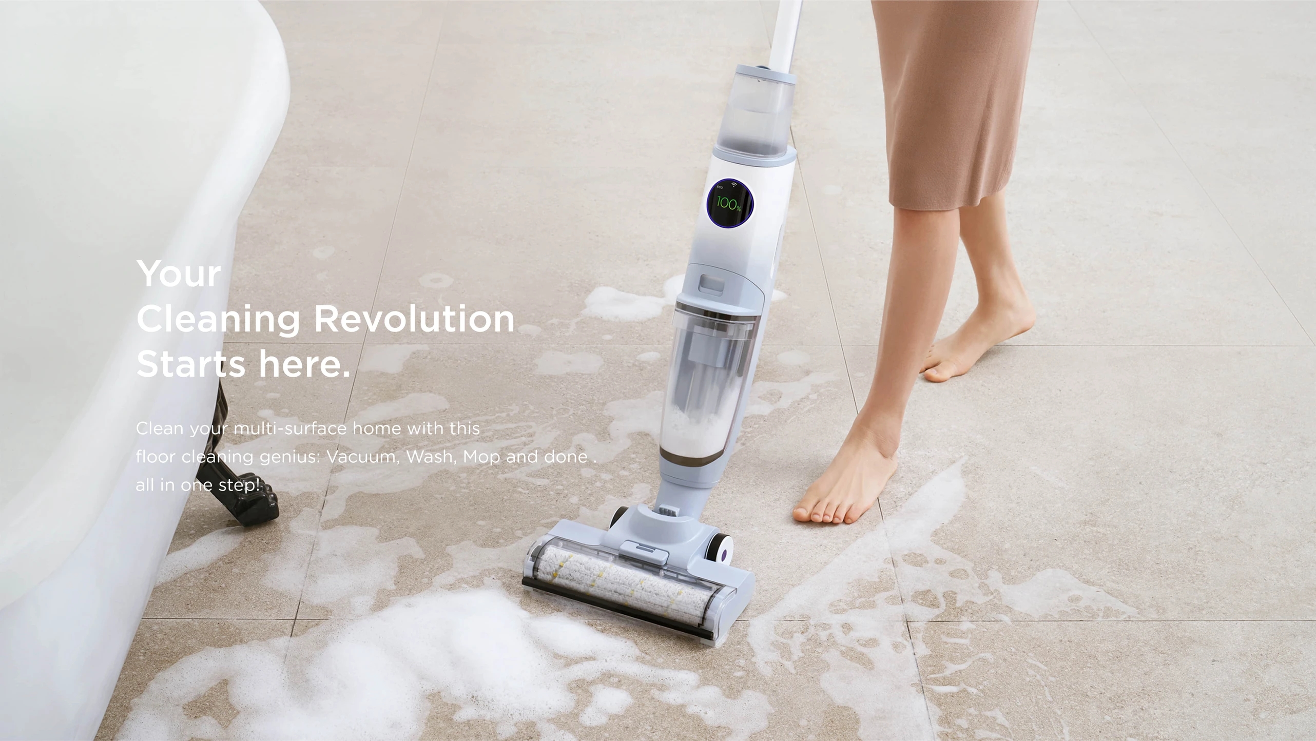 SpeedFox Walker，Vacuum cleaner，Household Electric Appliances，2021 red dot product design award，