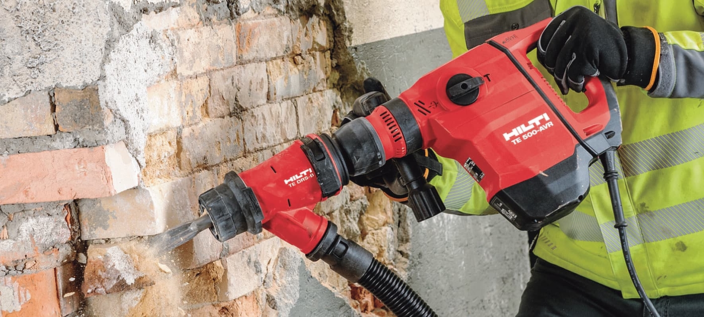 Blasting hammer and crusher，tool，Hilti TE 500-AVR，2021 red dot product design award，