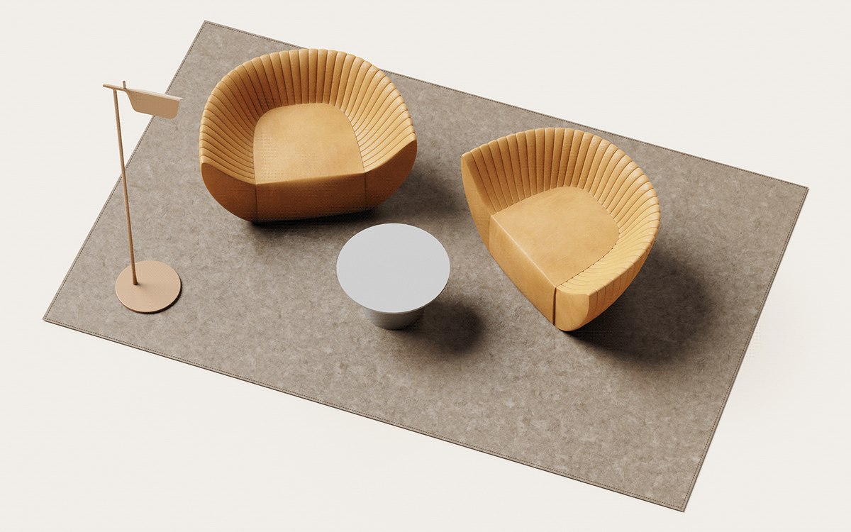 sofa，Corrugated paper，Home design，