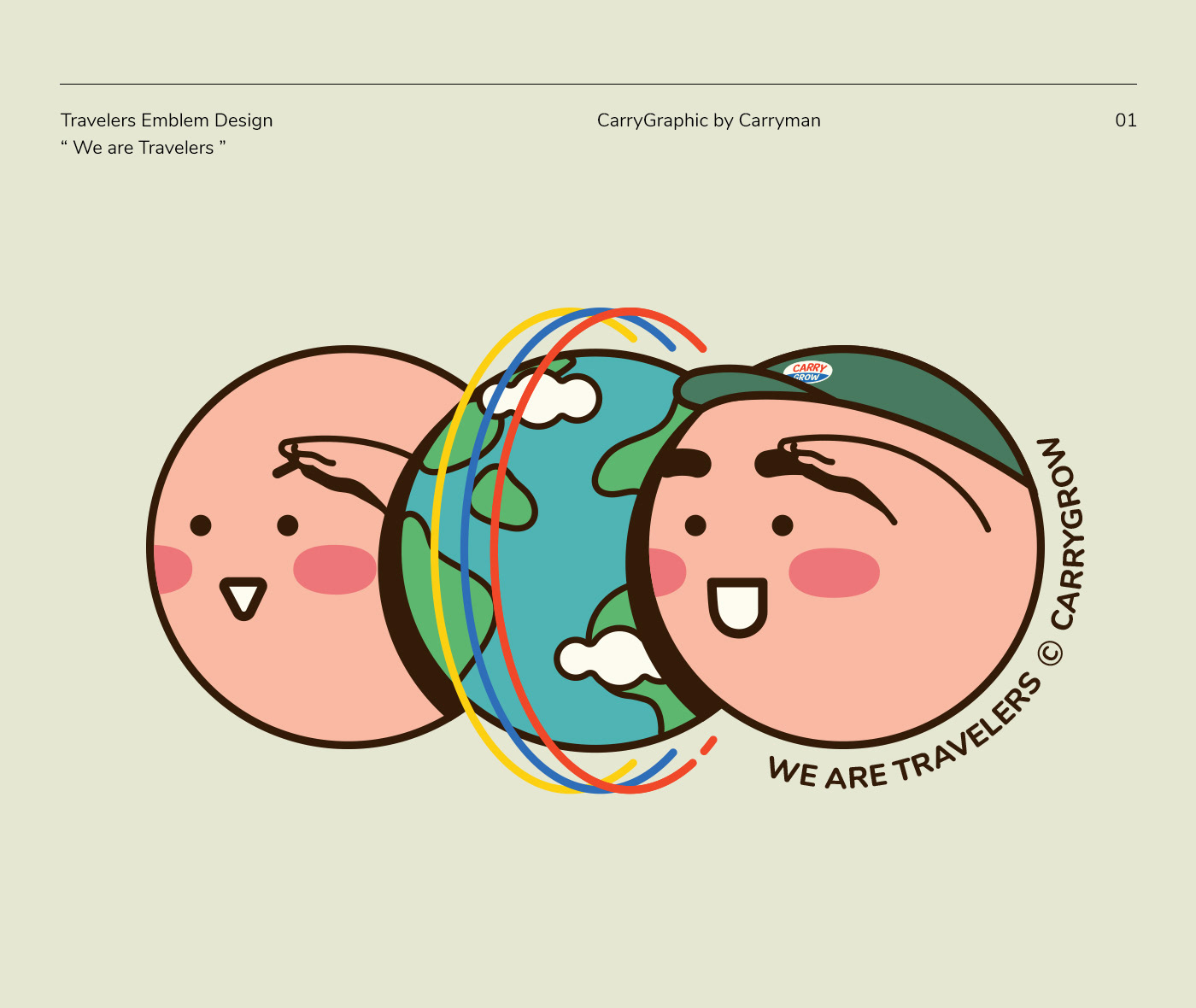 Character design，Illustration，travel，