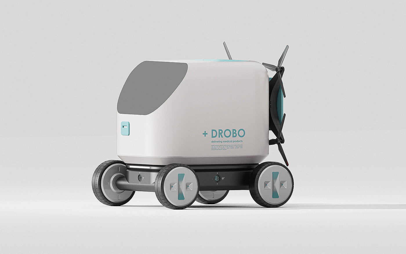 + DROBO，智能机器人，概念设计，