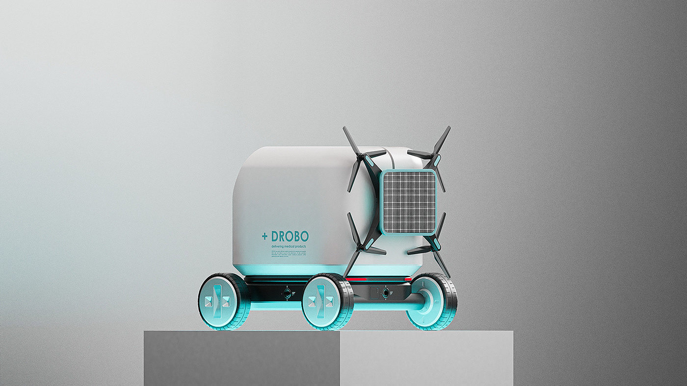 + DROBO，智能机器人，概念设计，