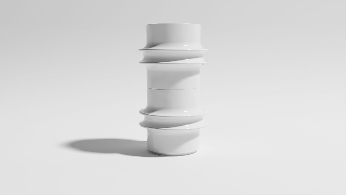 B MUG，Vessel design，Glass，