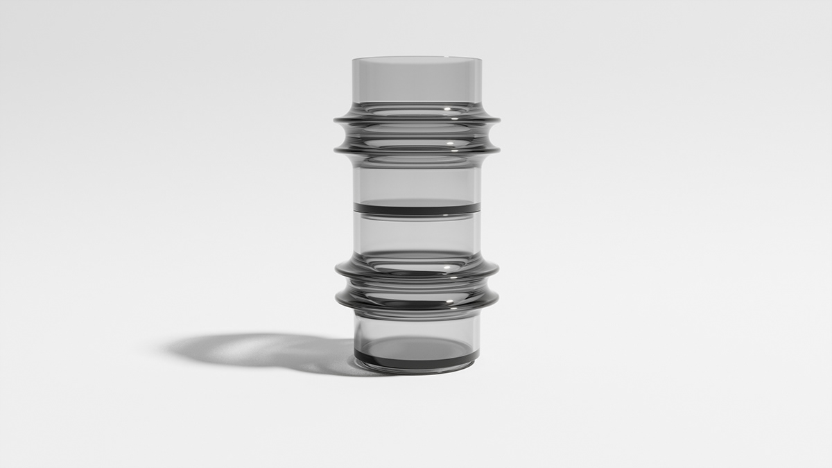 B MUG，Vessel design，Glass，