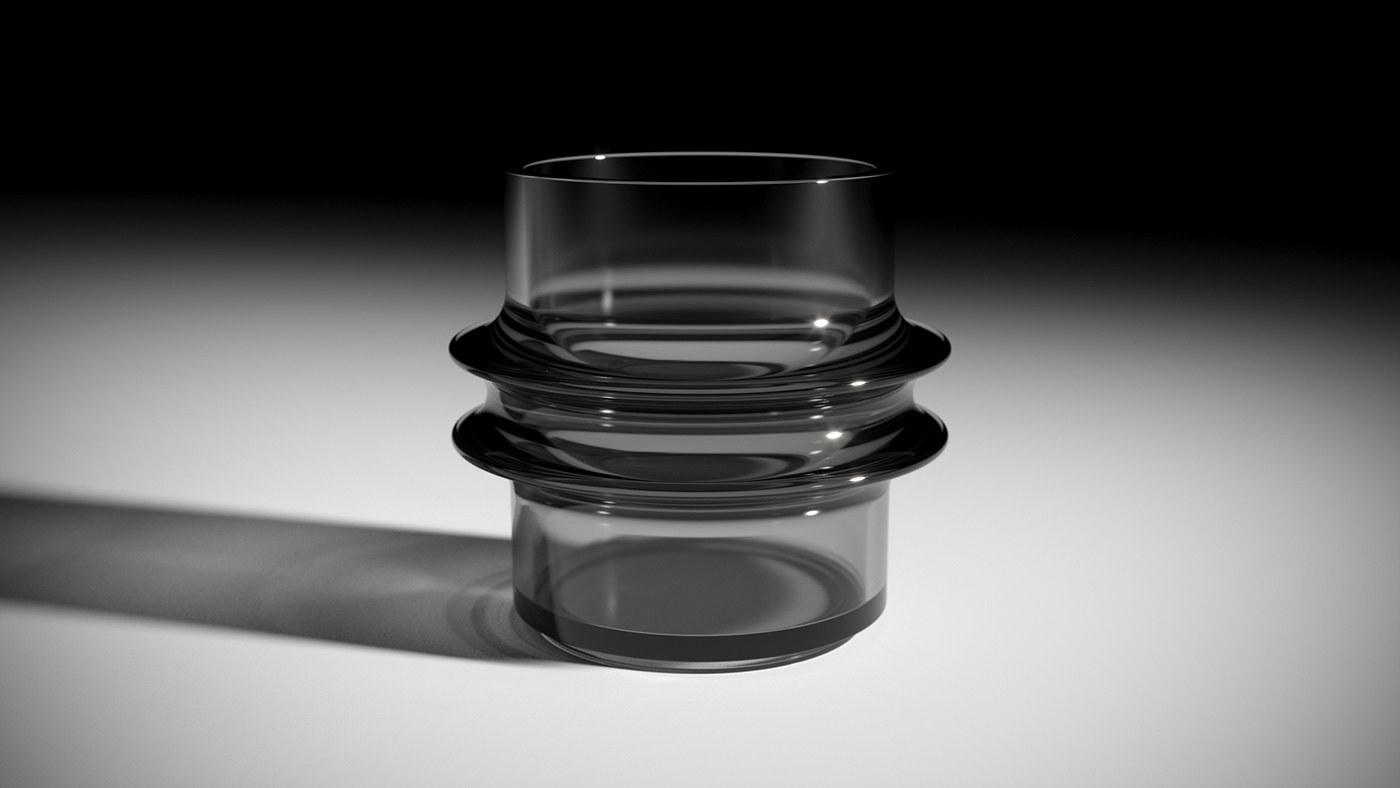 B MUG，Vessel design，Glass，