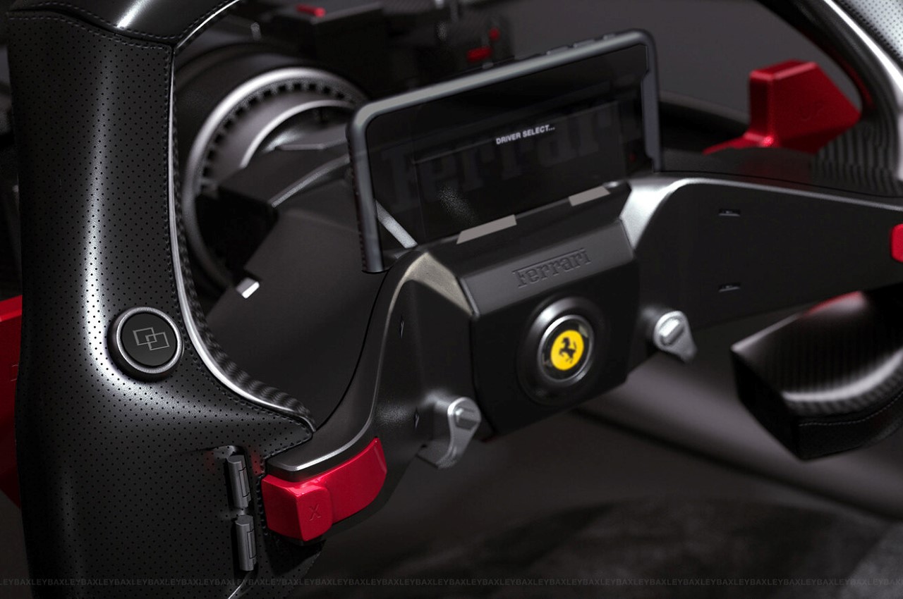 Ferrari F413，conceptual design，Electric supercar，