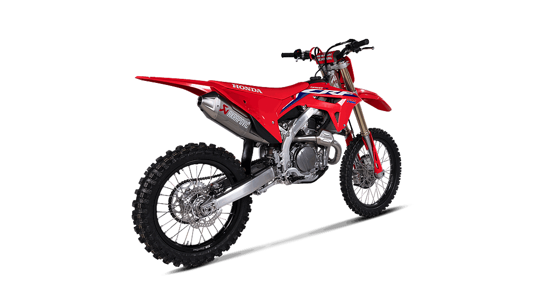 2021 red dot product design award，exhaust system，CRF450R/RX，Titanium metal，