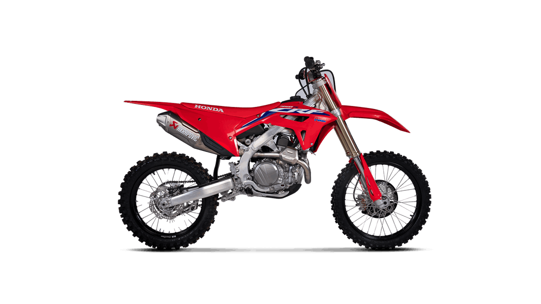 2021 red dot product design award，exhaust system，CRF450R/RX，Titanium metal，