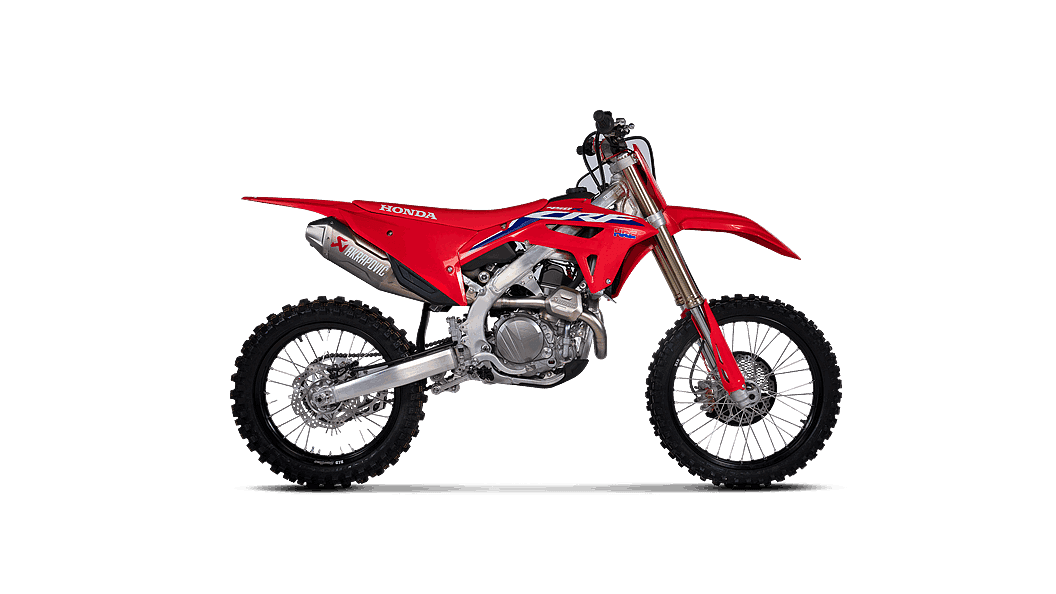 2021 red dot product design award，exhaust system，CRF450R/RX，Titanium metal，