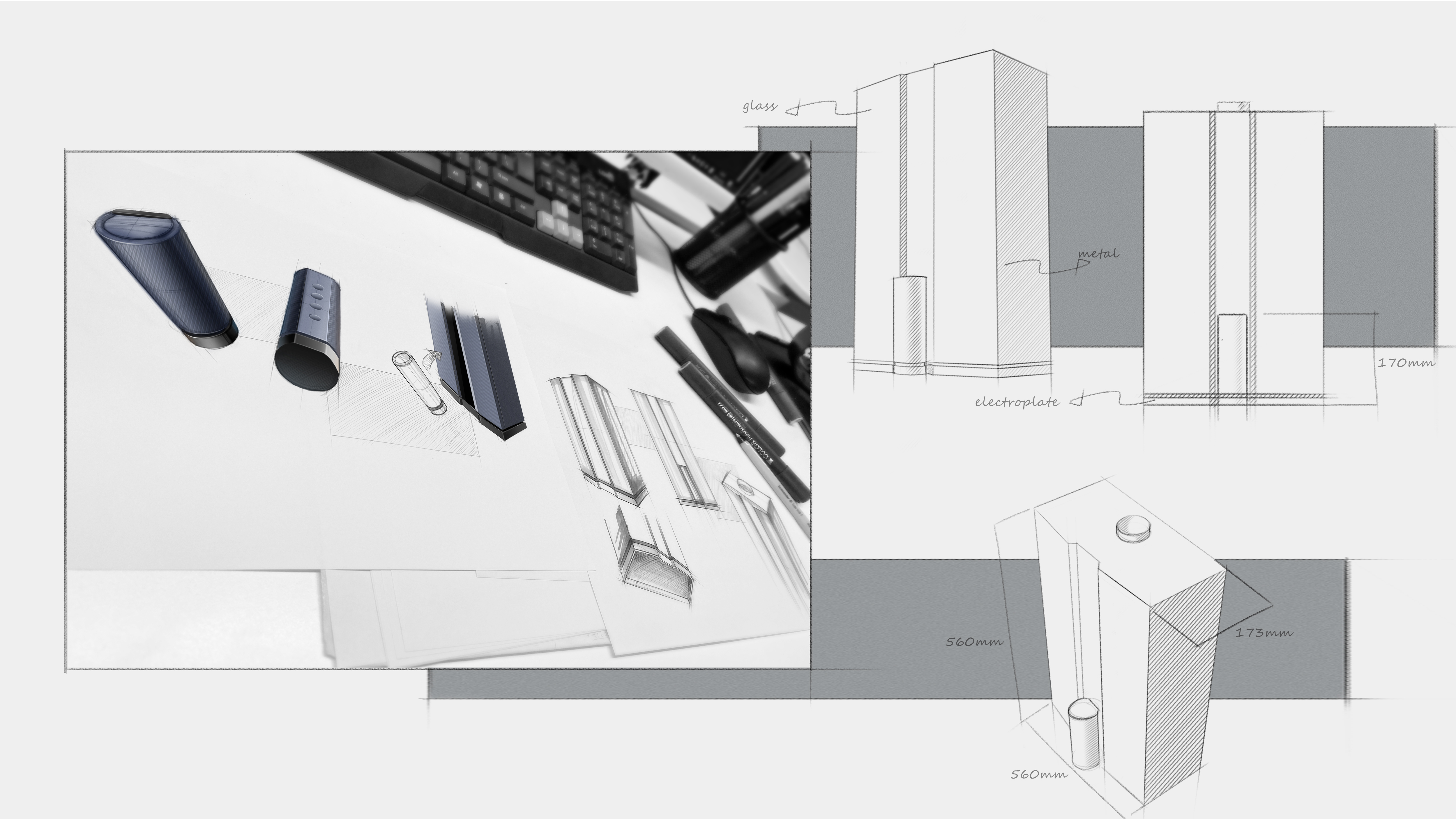 Block design，Wanhe electric，Hot water product design，Gas water heater，Intelligent speaker，