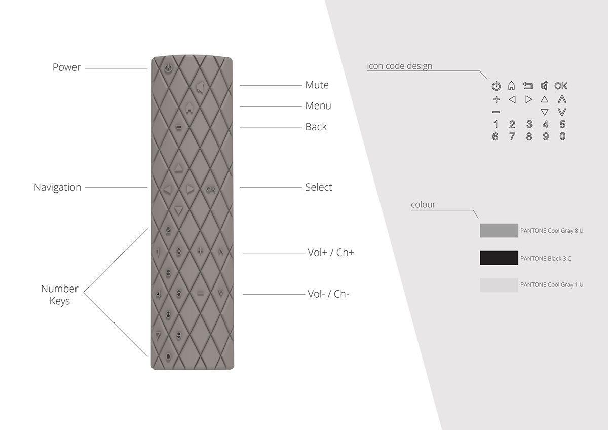 Simplex，comfortable，Remote control，senior，