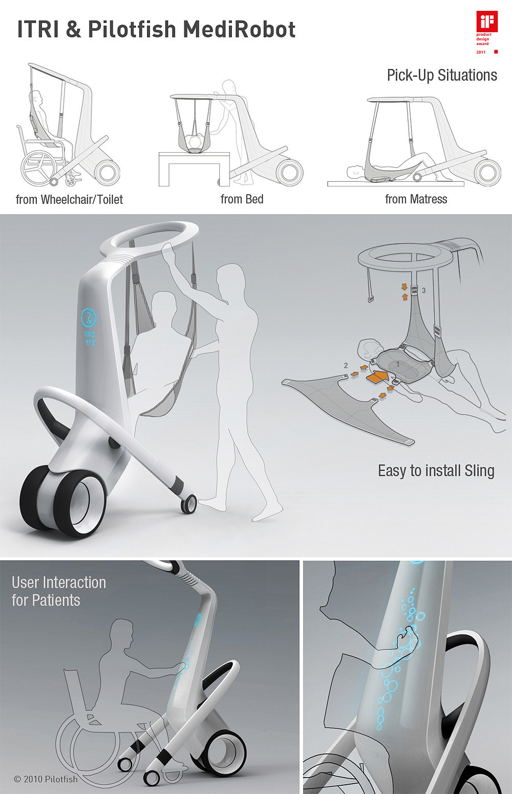 Munich team，Entertainment terminal，wheelchair，conceptual design，Medical equipment，transport，