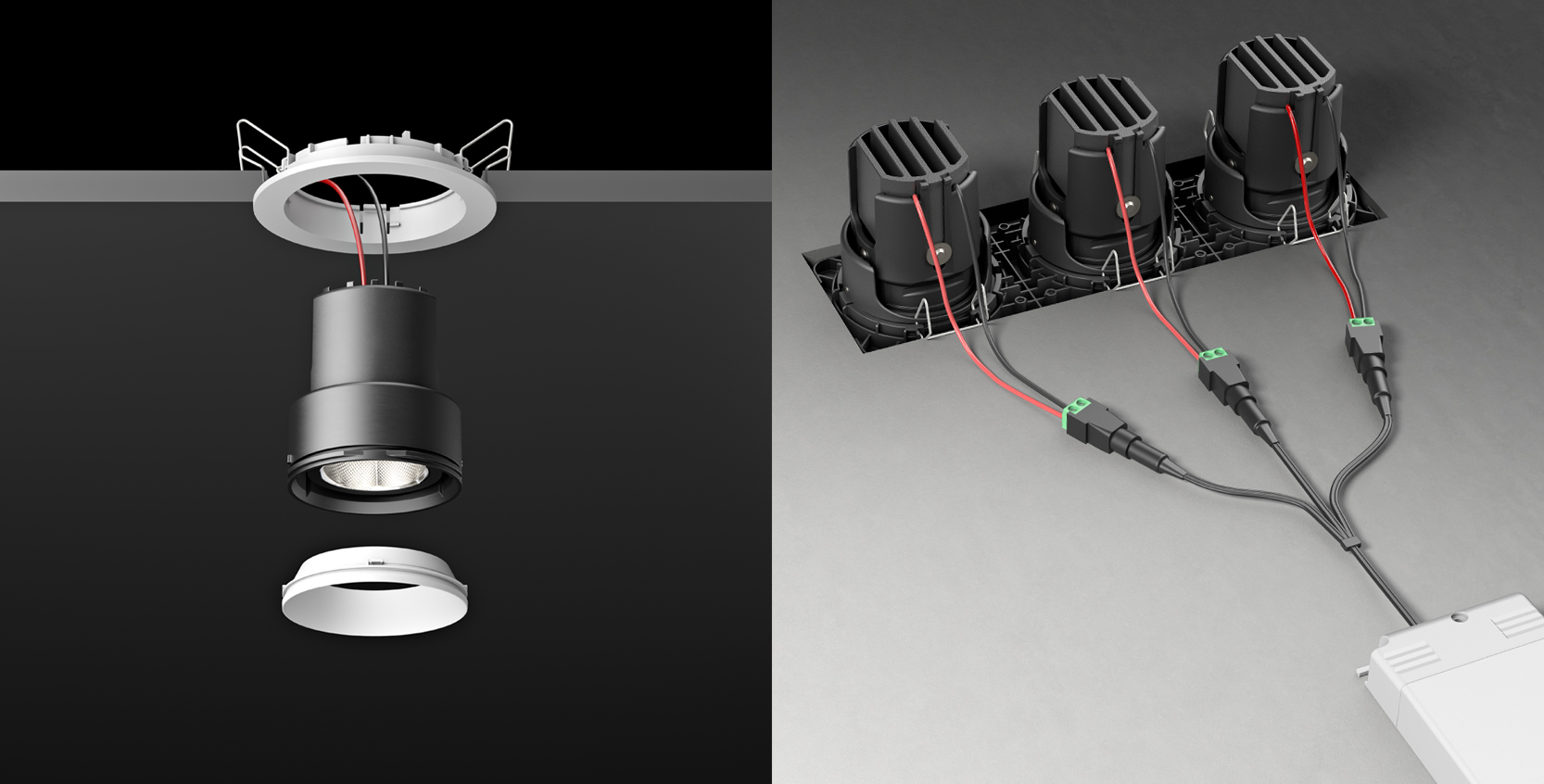 2021 red dot product design award，Downlight series，RAYM，