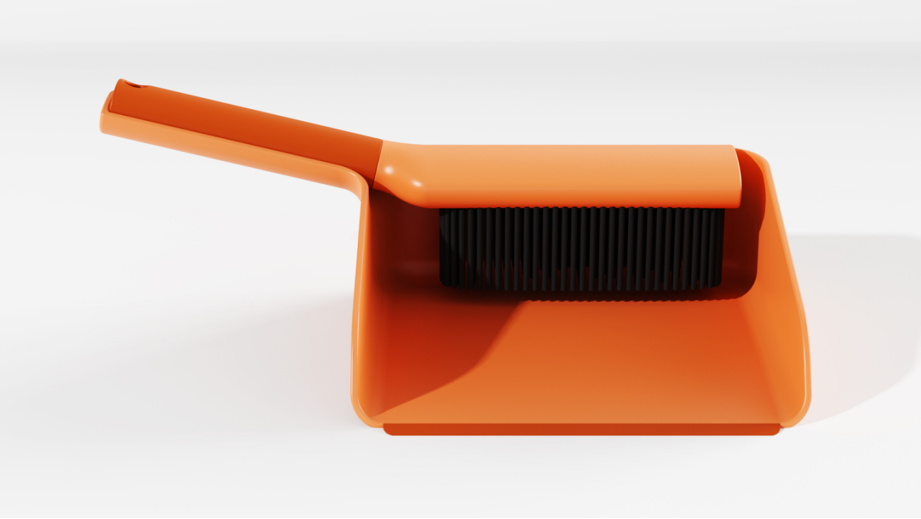 Broom，to work in an office，desktop，