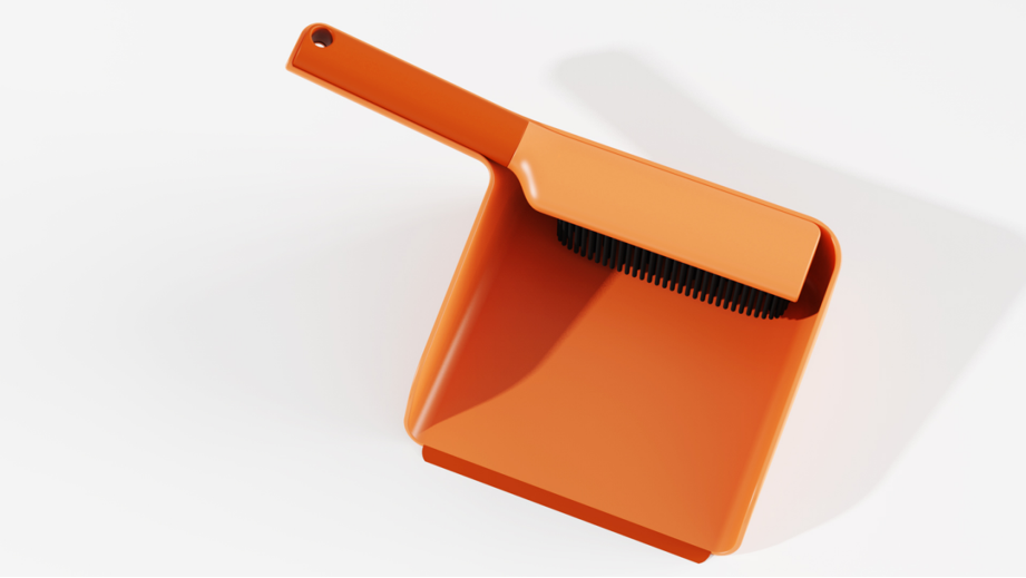 Broom，to work in an office，desktop，