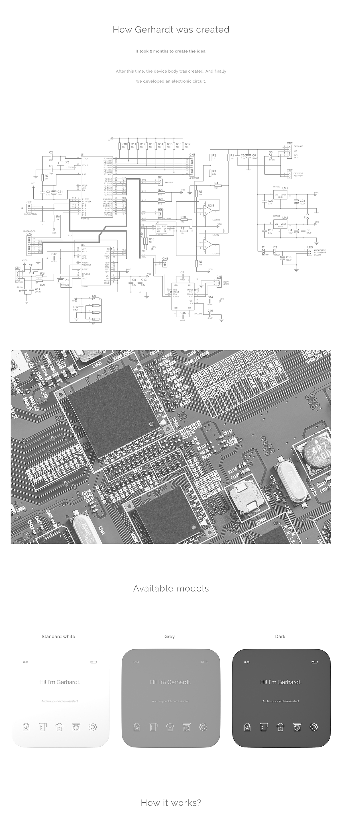 交互，Gerhardt，厨房助手，智能，