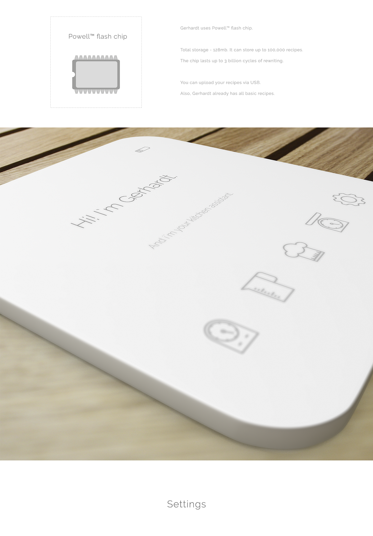 interactive，Gerhardt，Kitchen assistant ，intelligence，