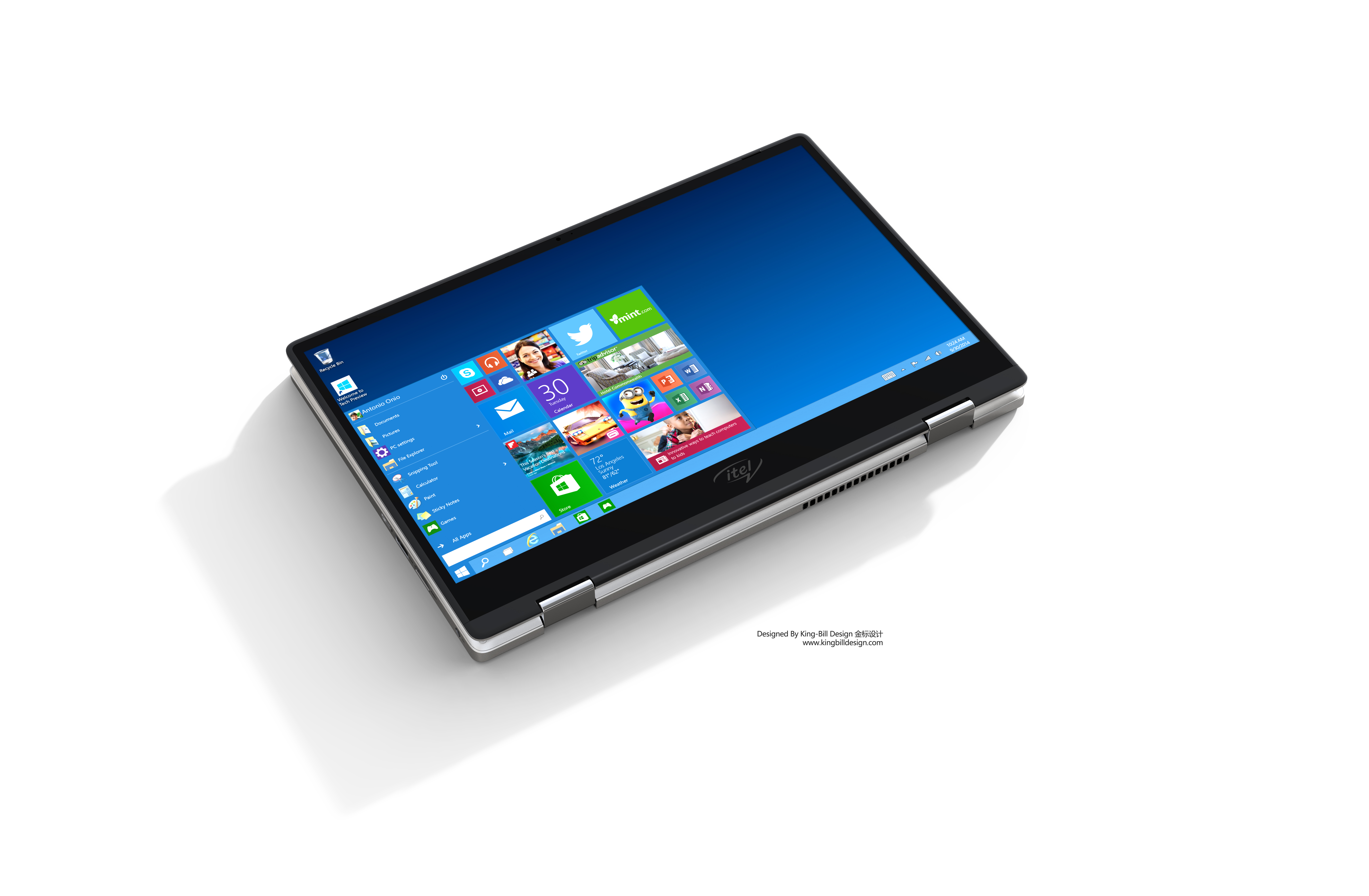 Notebook computer，Gold standard design，Xiong muguo，13 inches，Computer appearance，Computer structure，