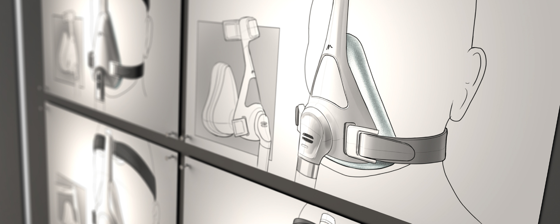 Philips，Full face breathing mask，Health care，Medical products，Sleep apnea ，Medical equipment，