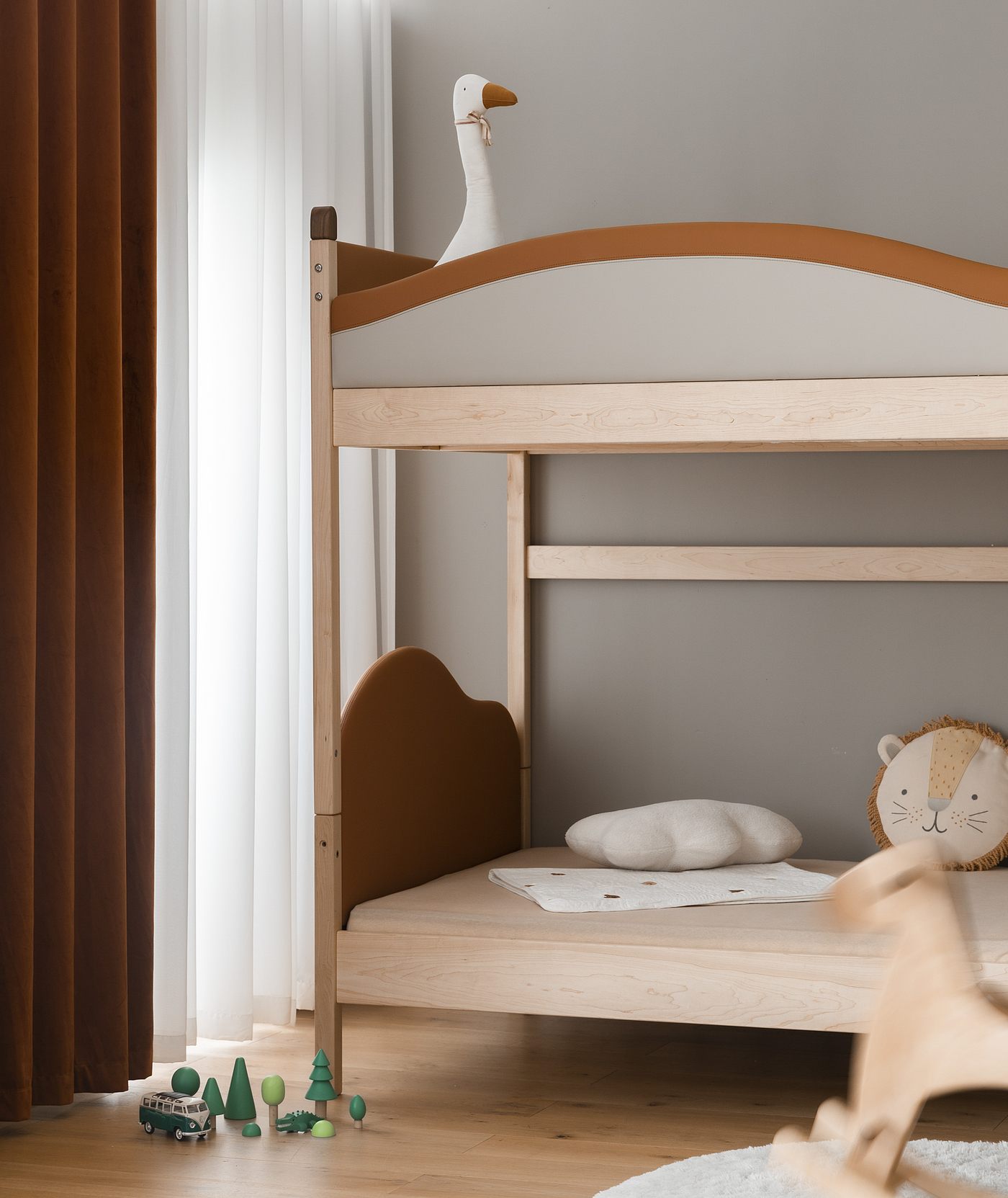 Children's home，Children's furniture，Children bed，Twin room，Children bed，Solid wood bed，Solid wood furniture，