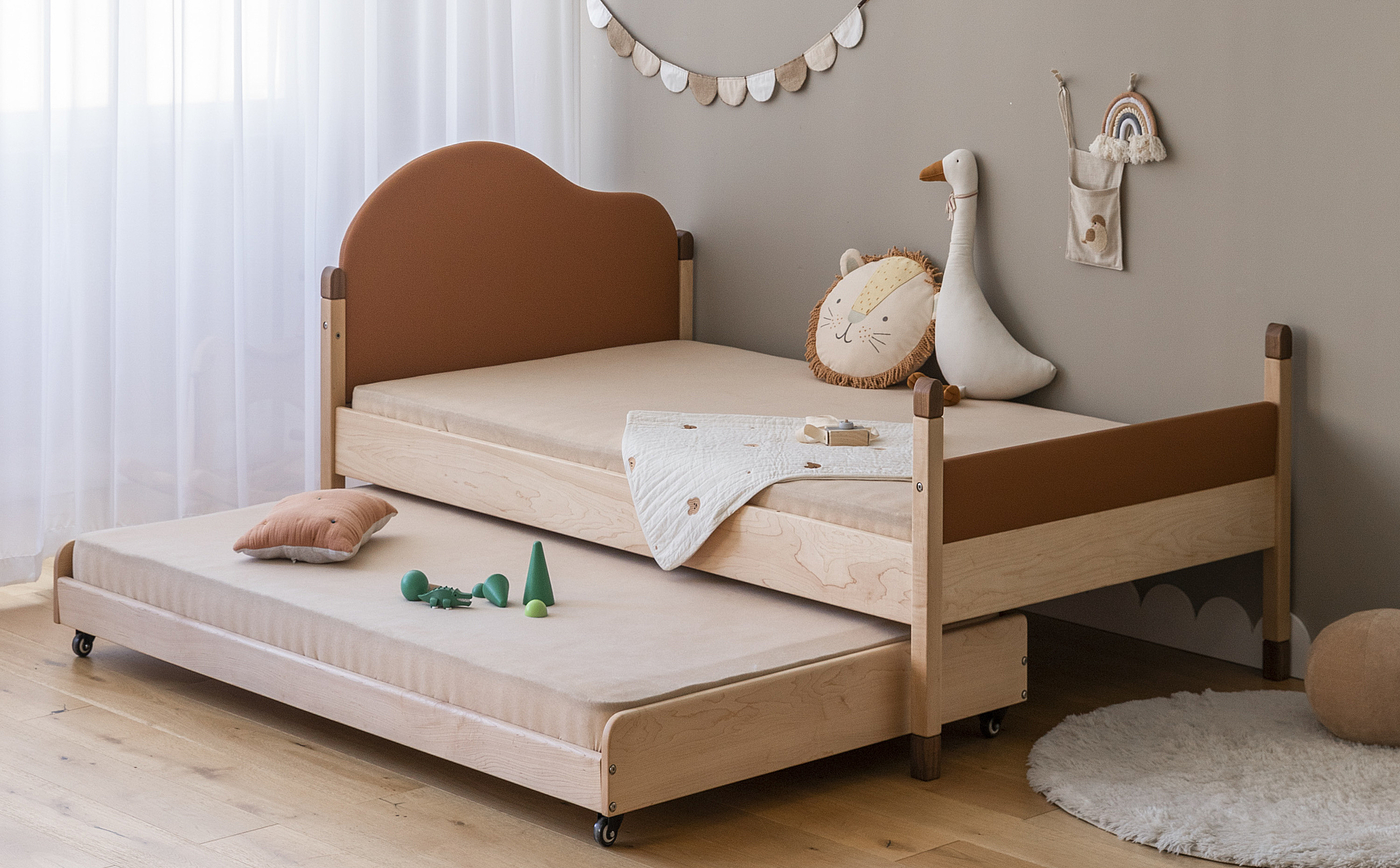 Children's home，Children's furniture，Children bed，Twin room，Children bed，Solid wood bed，Solid wood furniture，