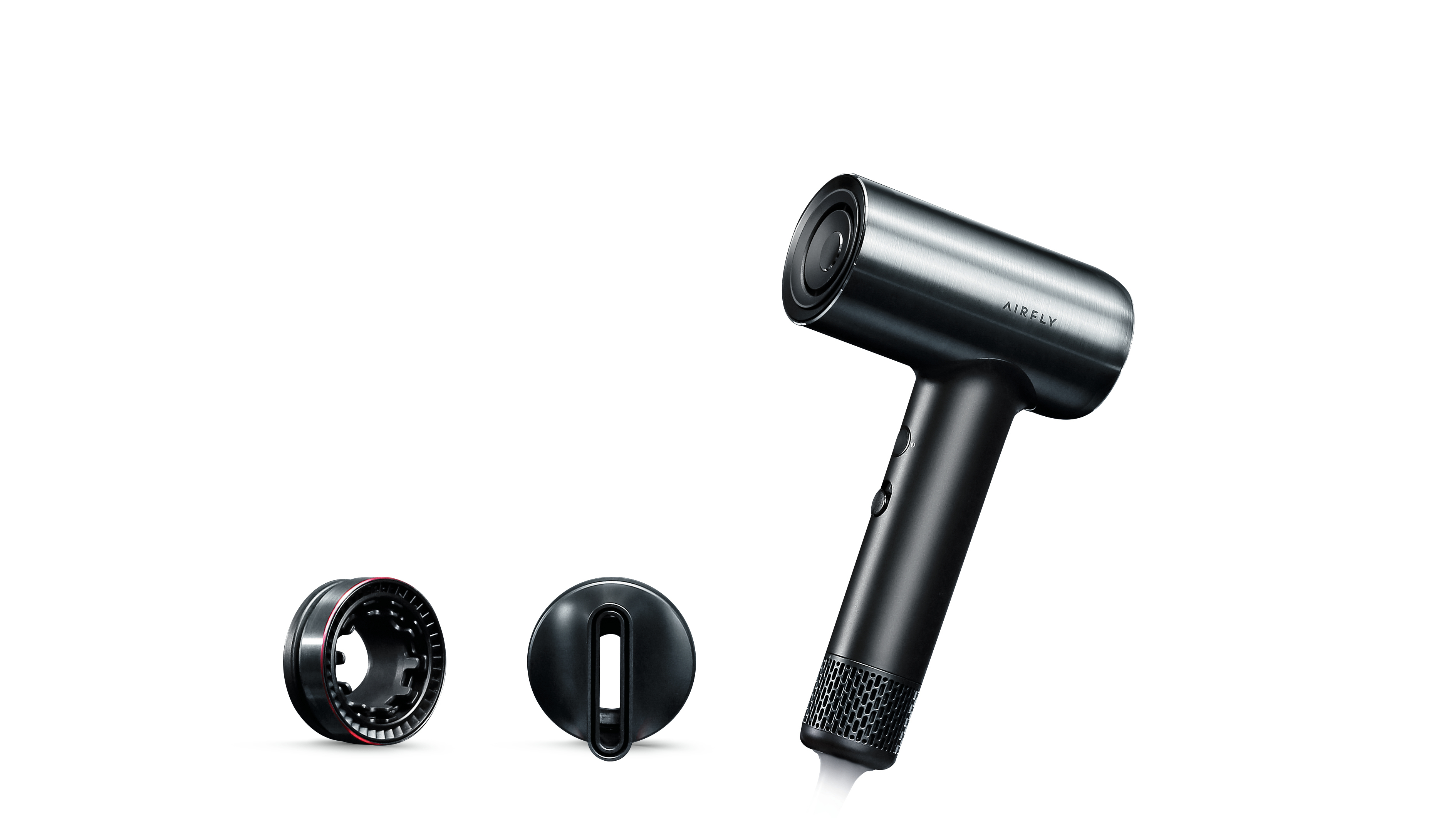 2021 red dot product design award，AirFly Turbo P1，Aluminium，hair drier，