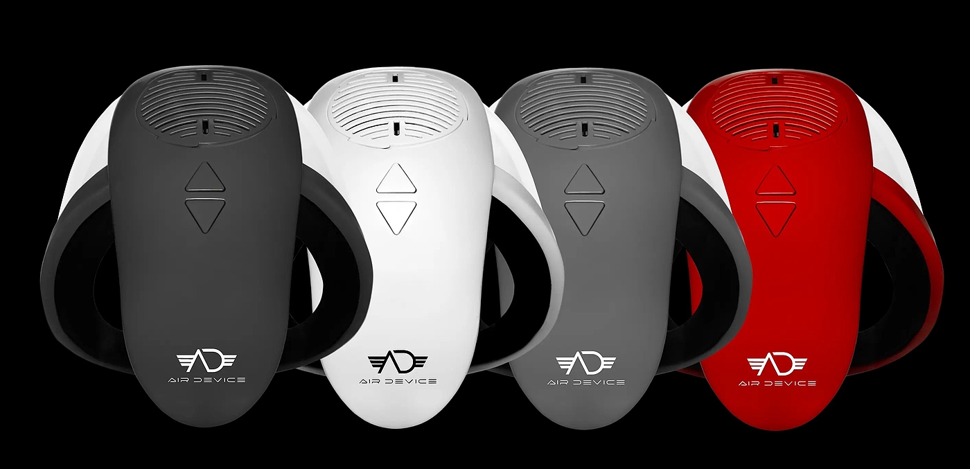 2021 red dot product design award，Breathing mask，Battery powered，
