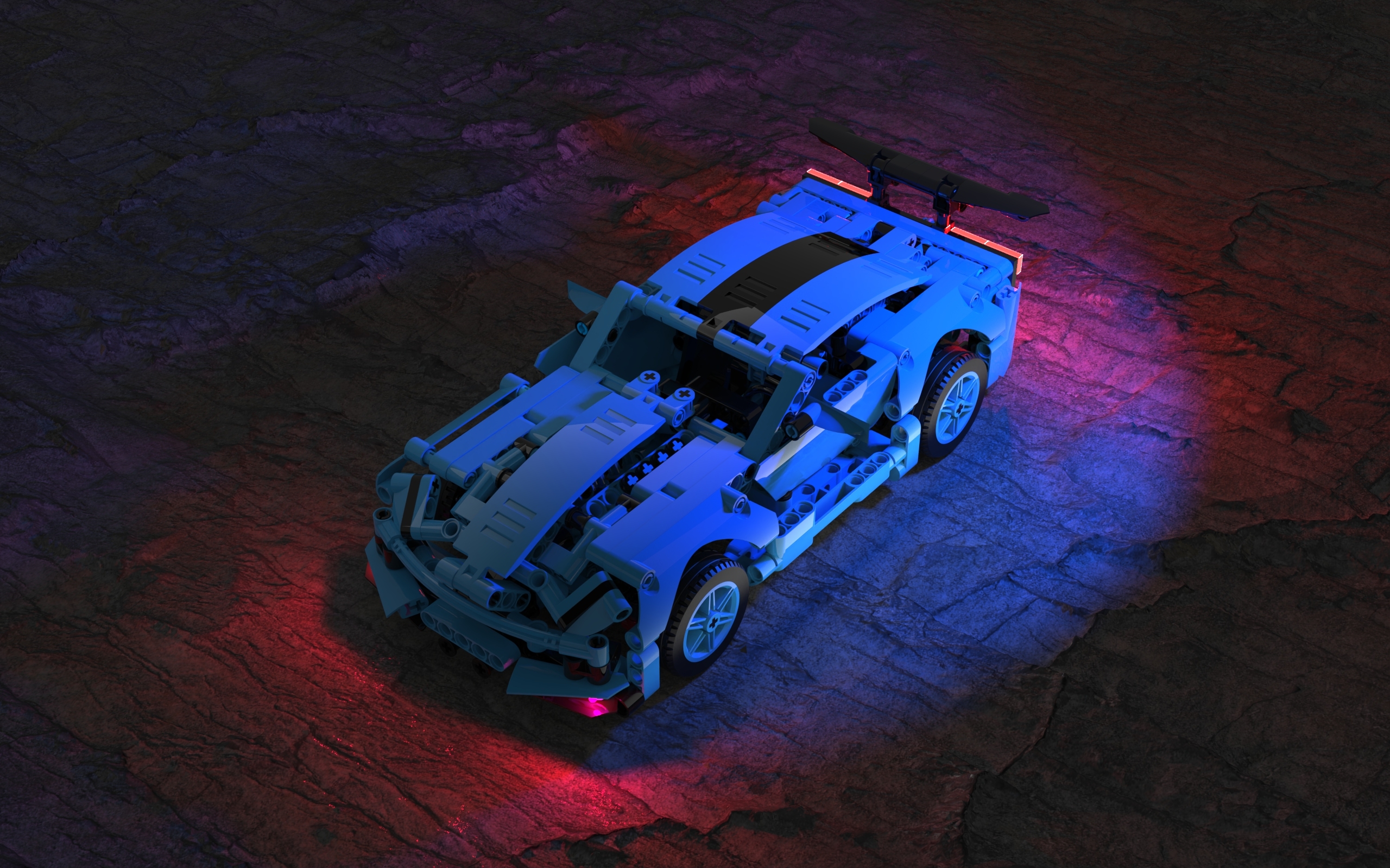 Toys，Toy car，Render，keyshot，