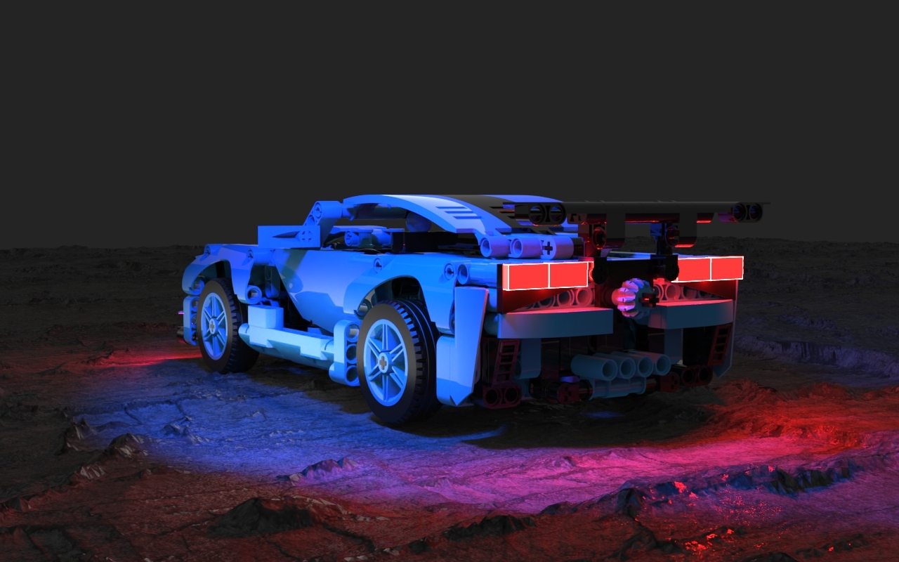 Toys，Toy car，Render，keyshot，