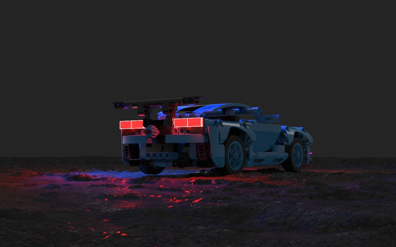 Toys，Toy car，Render，keyshot，