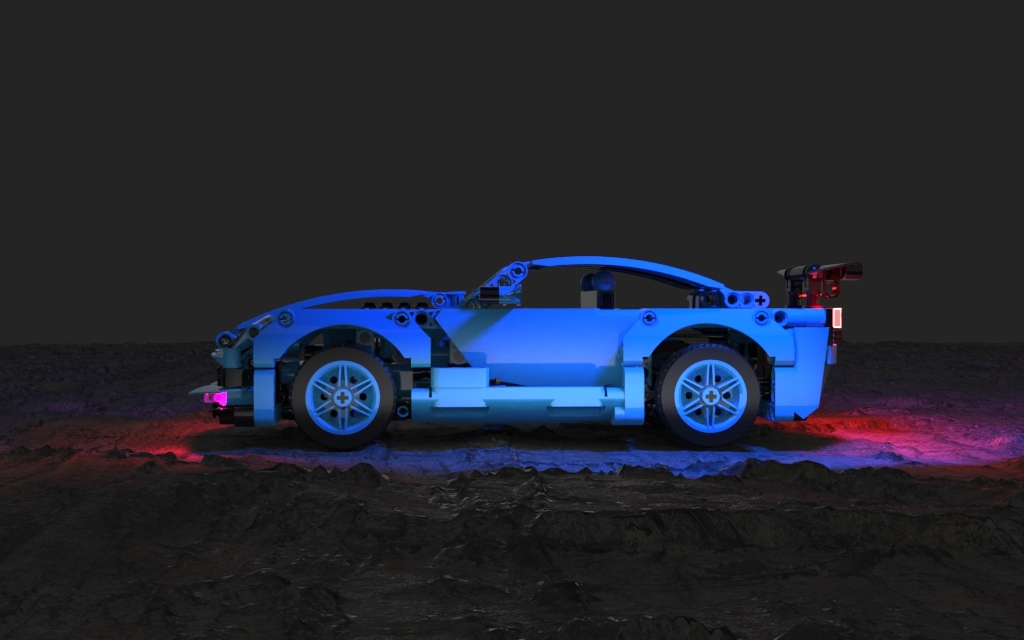 Toys，Toy car，Render，keyshot，