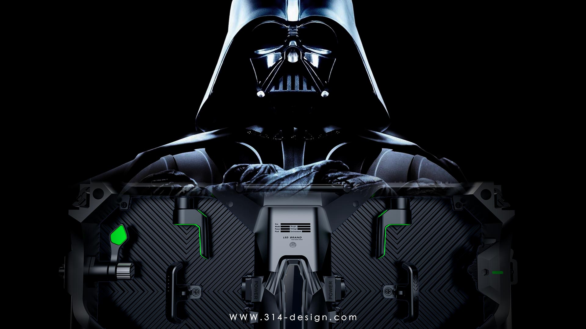 LED display screen，Rental screen，industrial equipment ，Three points and one thought industrial design，