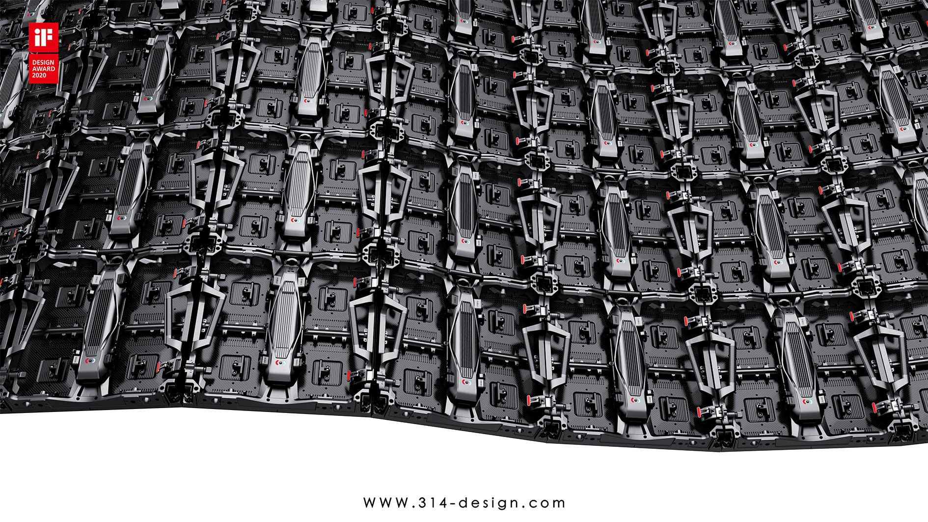 LED display screen，Rental display，industrial equipment ，Three points and one thought industrial design，