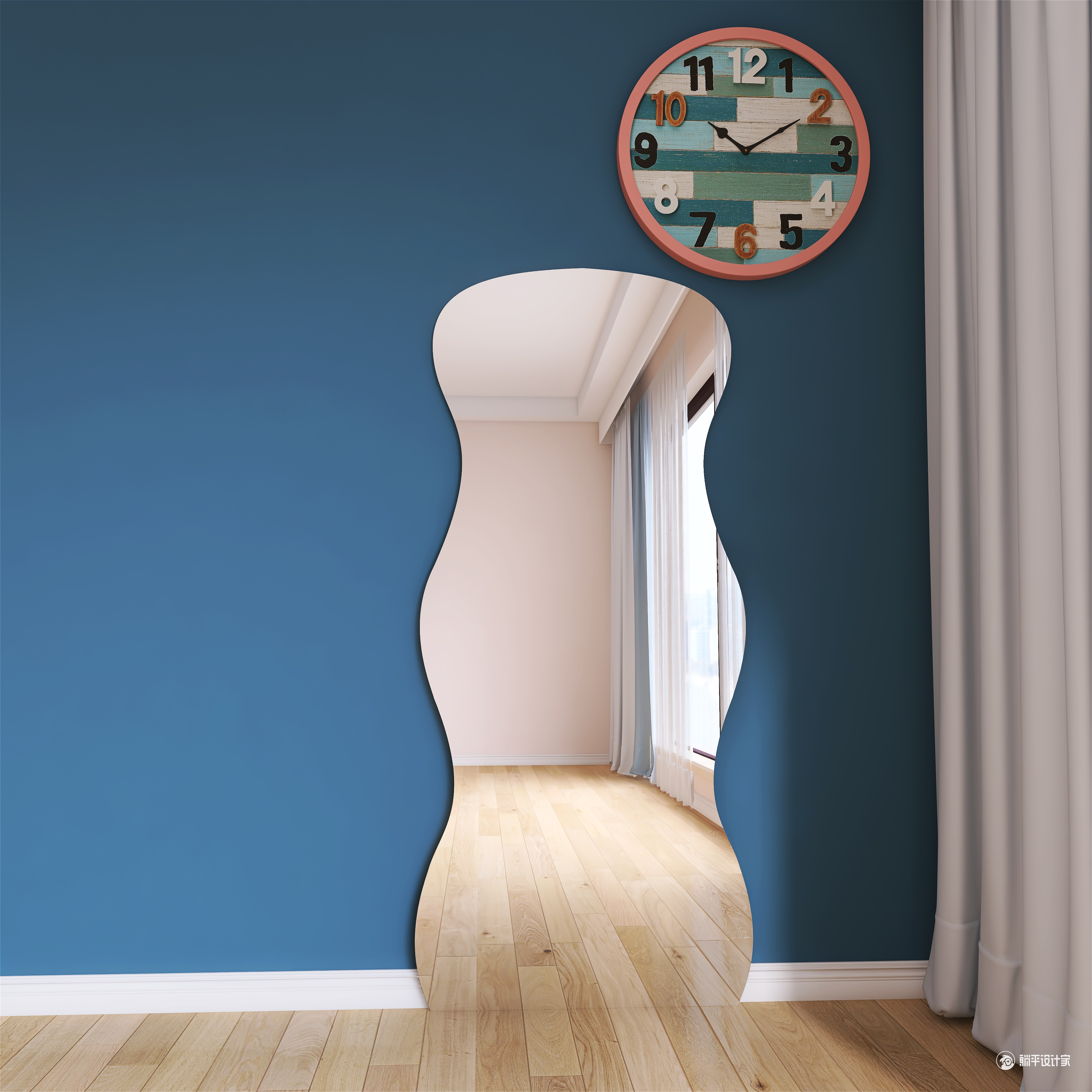 Full-length mirror，Whole body mirror，Big mirror，