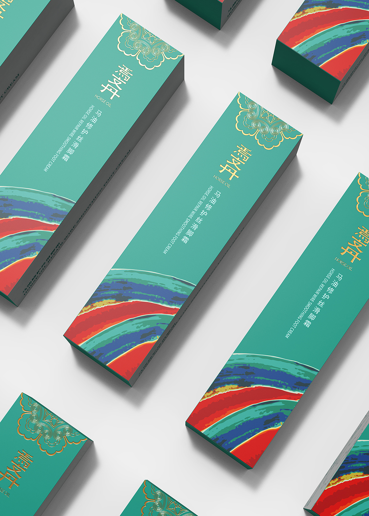 Brand design，Yan Zhidan，Colorful Danxia#，Hanyi tradition，Hun culture，Western civilization，