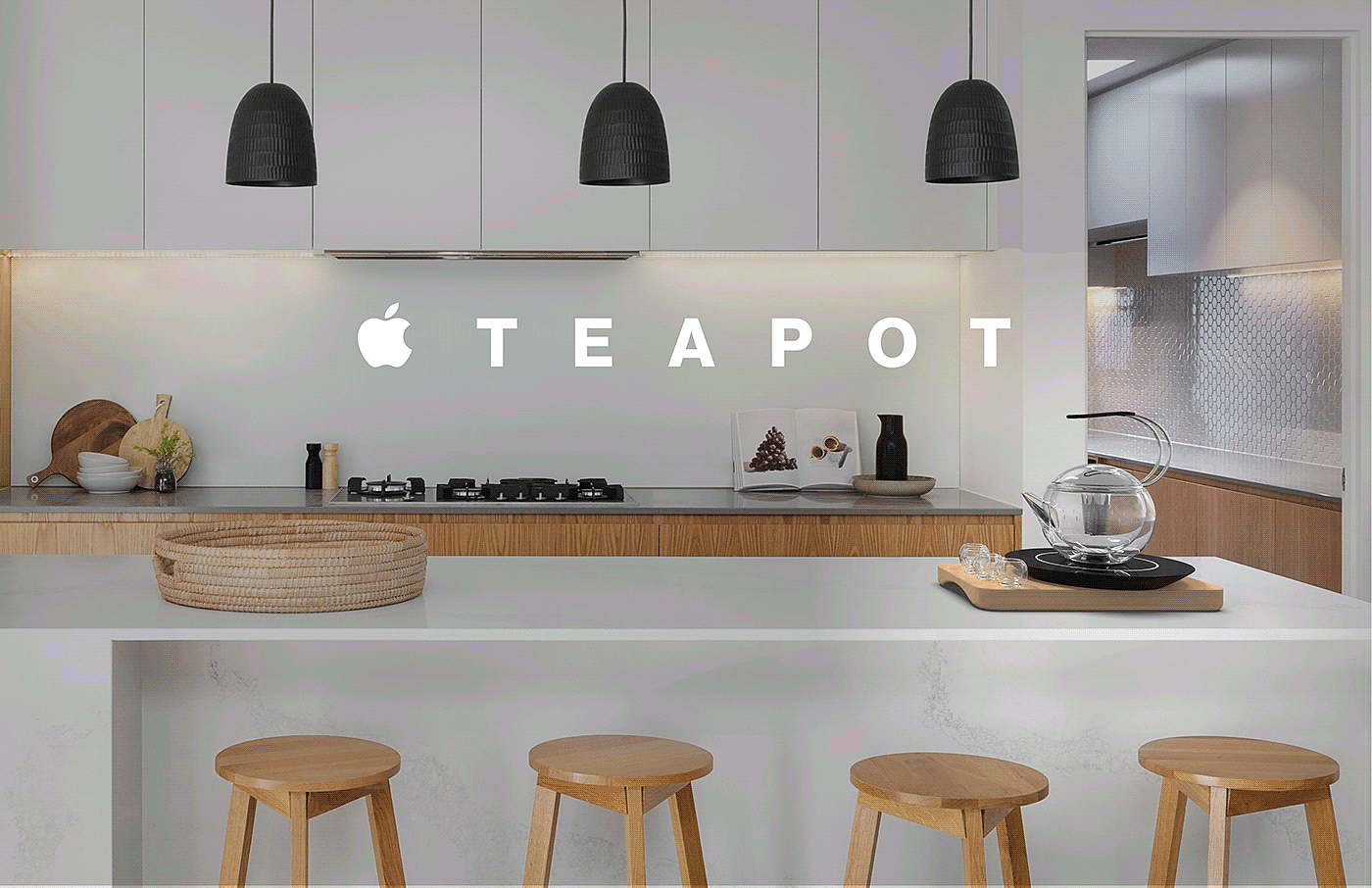 apple，茶壶，teapot，苹果，