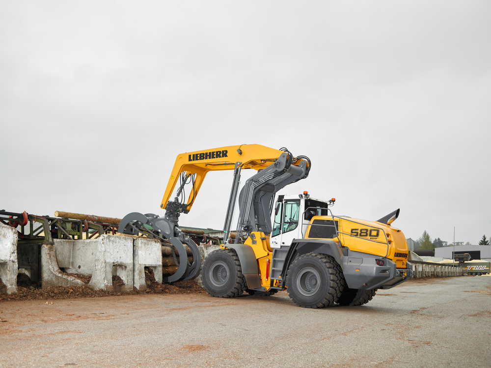 2017 red dot，Heavy equipment，L 580，LogHandler XPo，