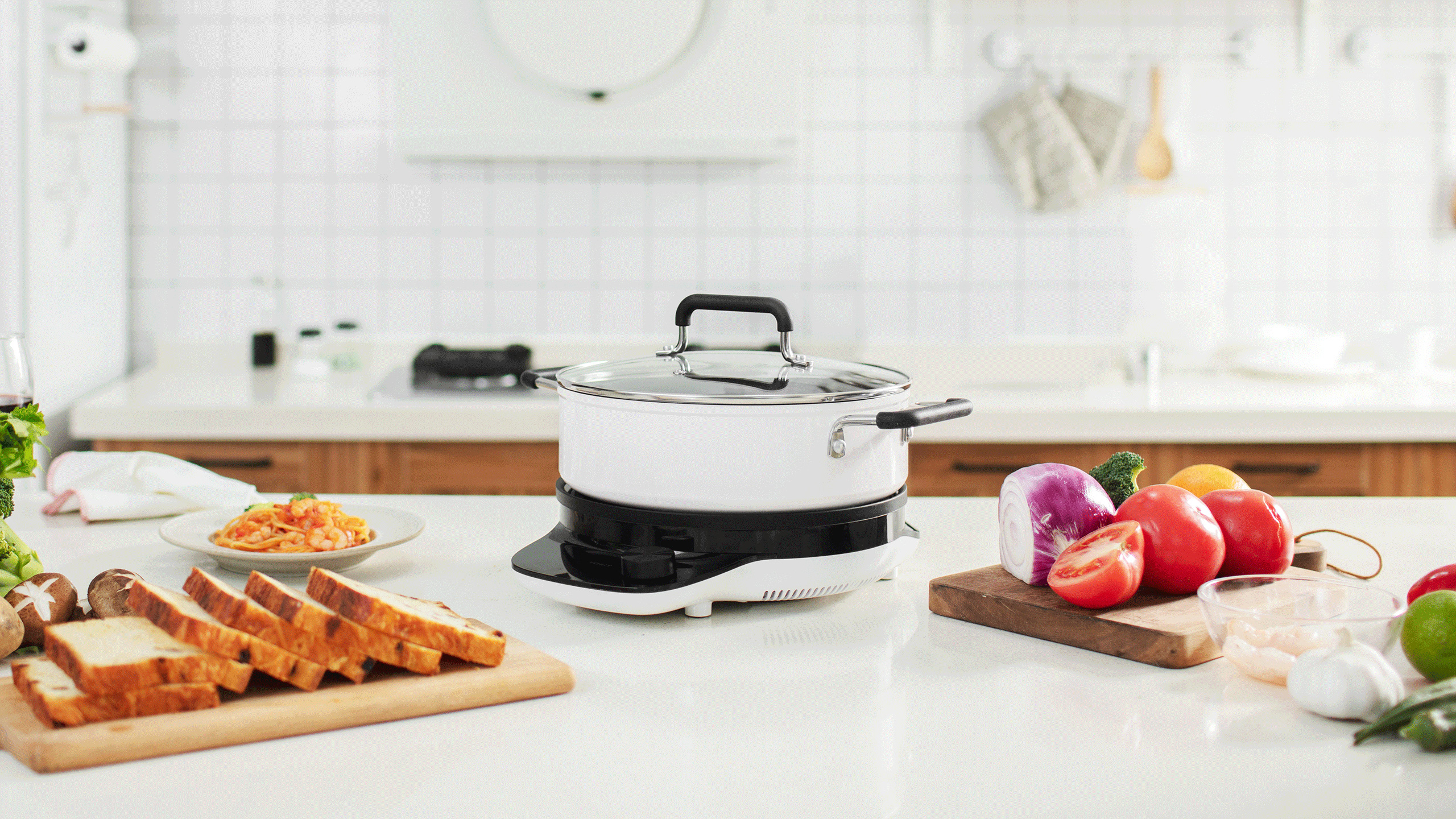 Electromagnetic furnace，healthy，Low power heating，intelligence，app，Temperature control，Receive，level of appearance，