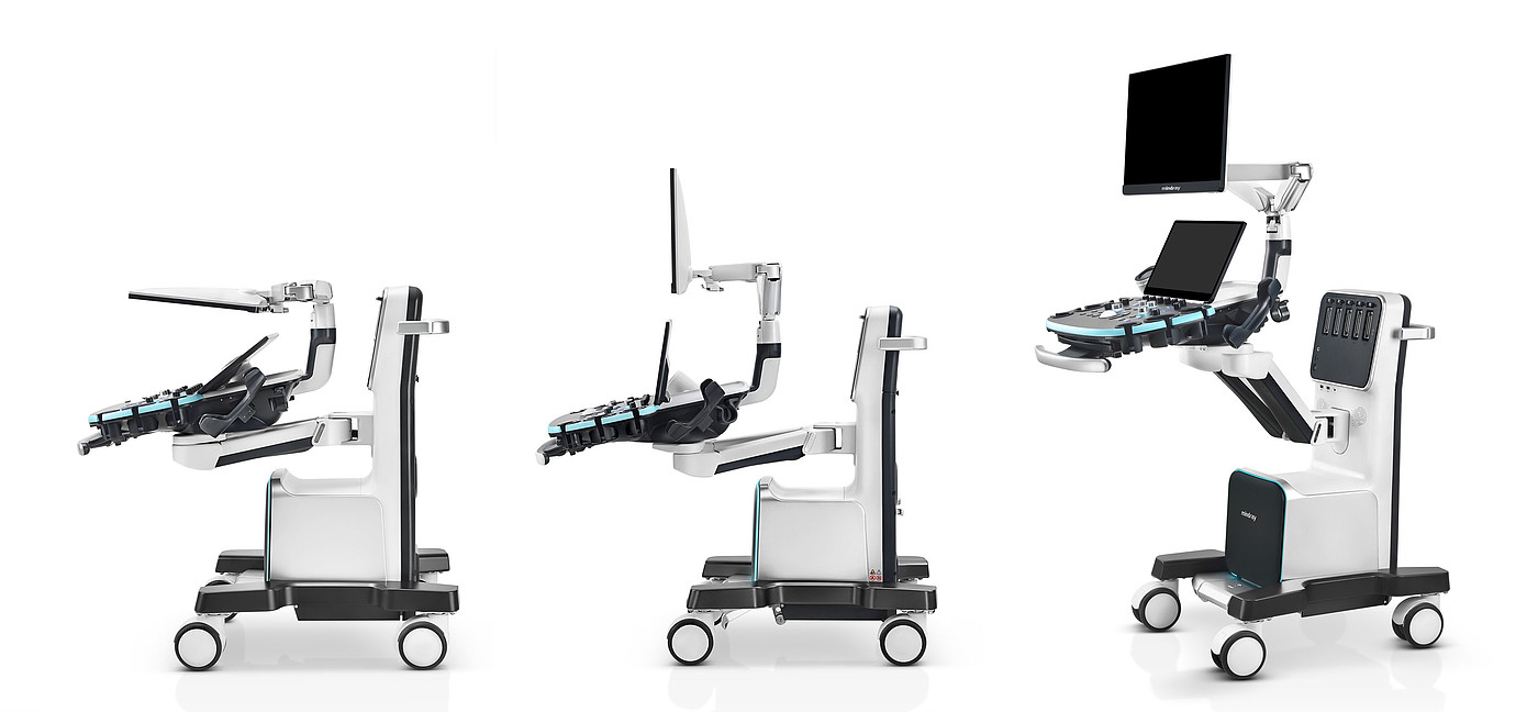 Ultrasonic diagnosis system，intelligence，Foldable panel，2021 red dot product design award，