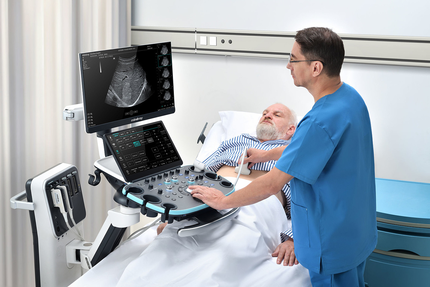 Ultrasonic diagnosis system，intelligence，Foldable panel，2021 red dot product design award，
