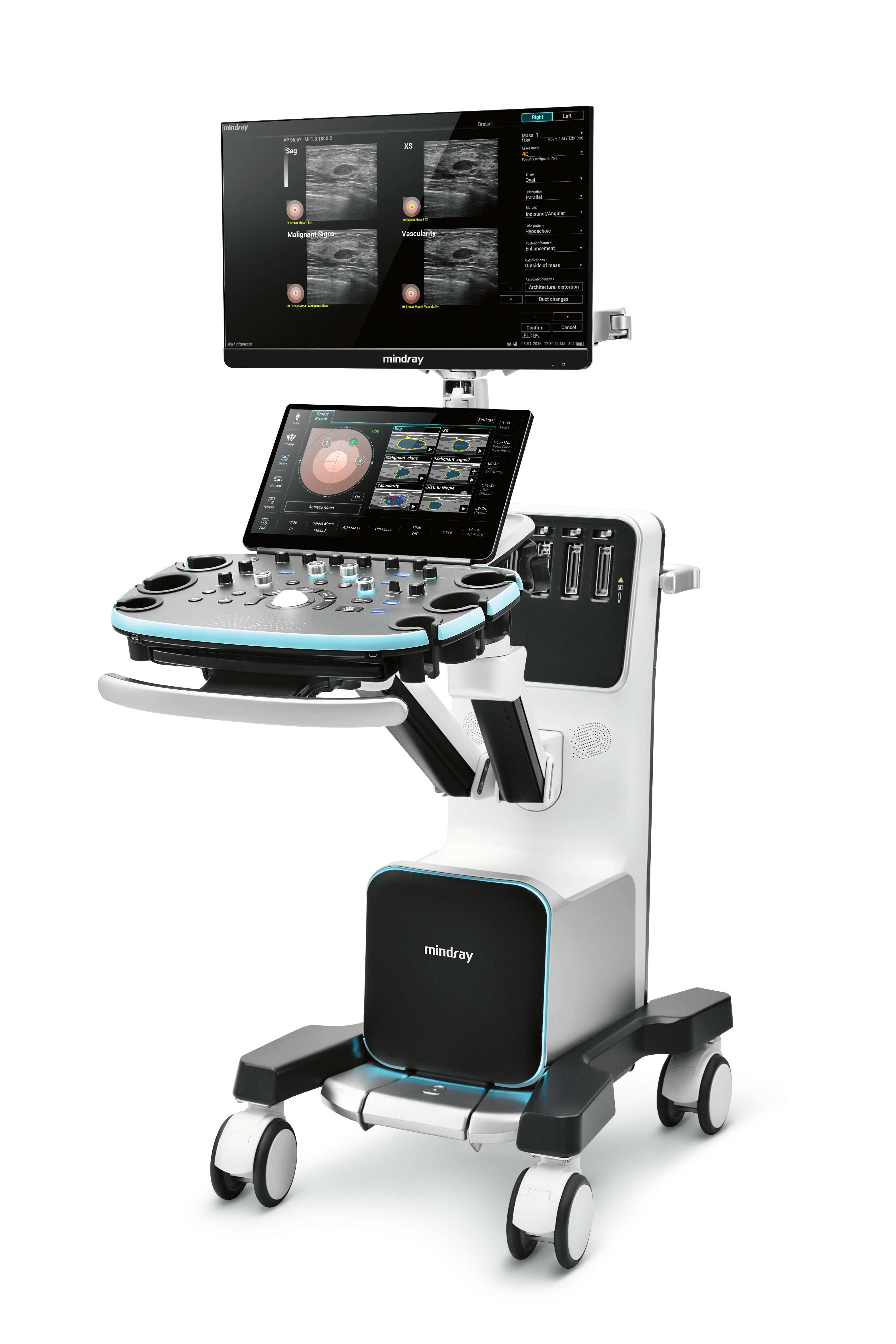 Ultrasonic diagnosis system，intelligence，Foldable panel，2021 red dot product design award，