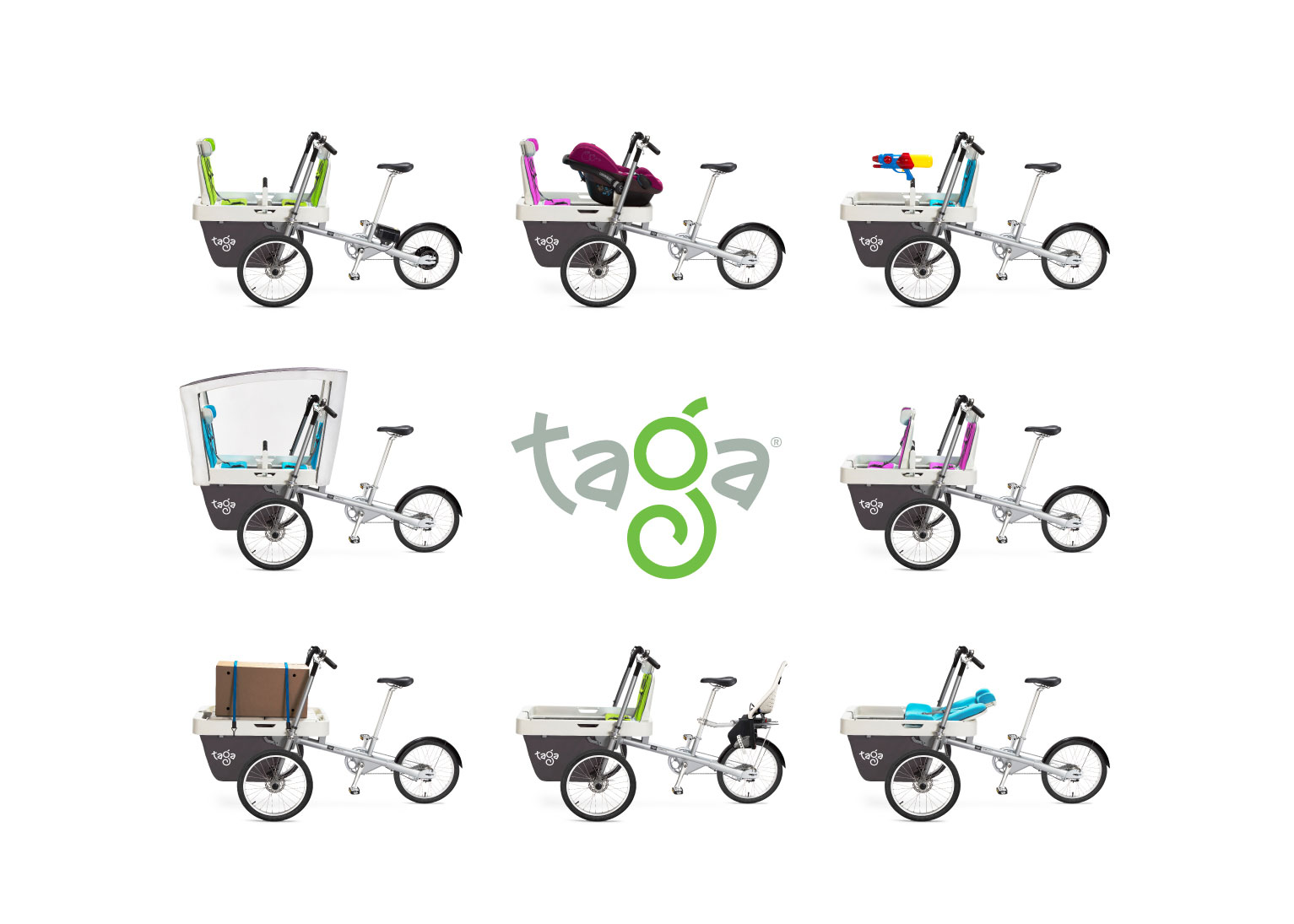 2017 red dot，Back 2. 0，multi-function，Family bike，