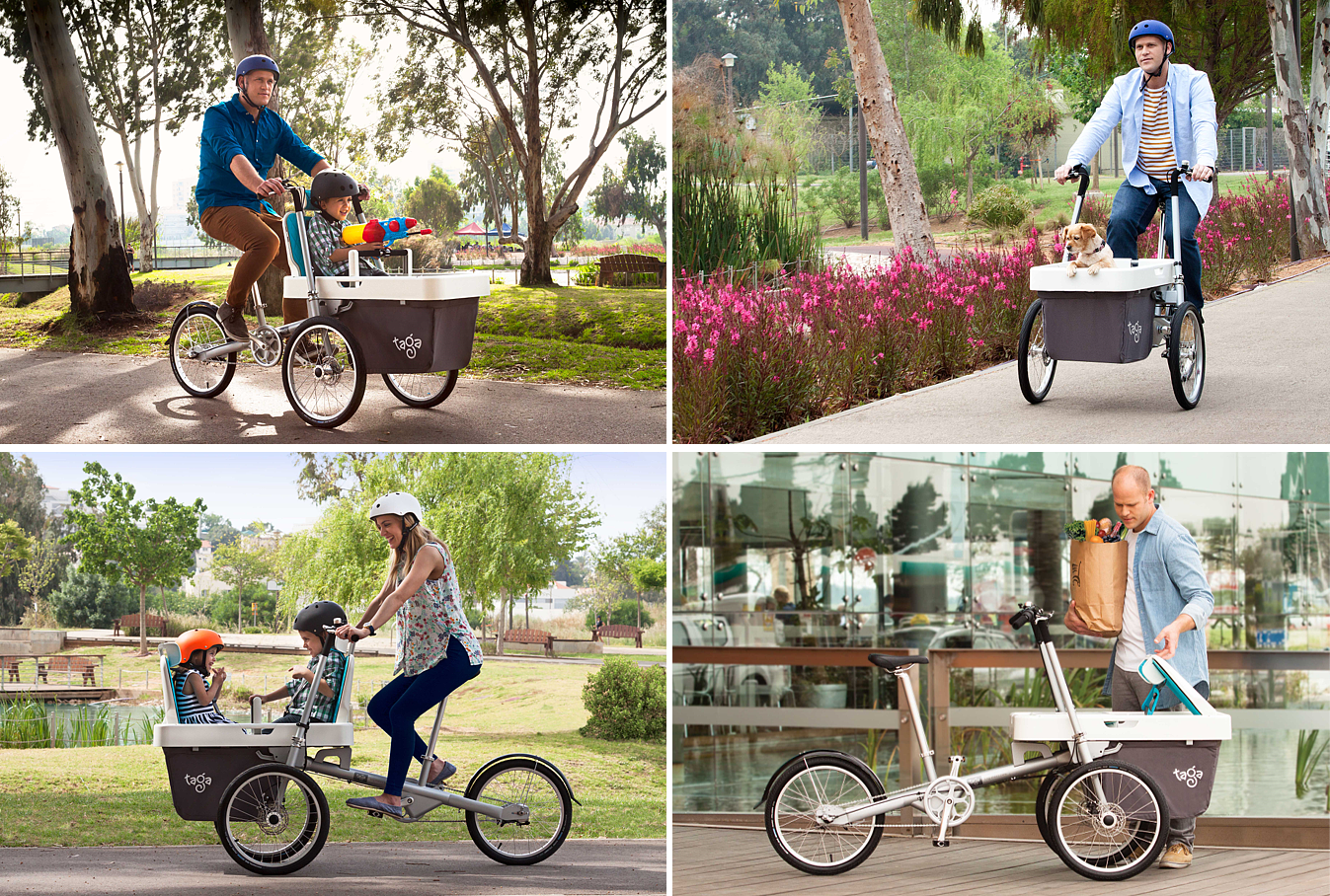 2017 red dot，Back 2. 0，multi-function，Family bike，