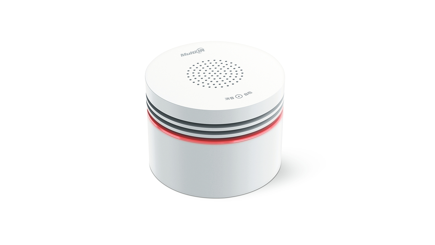 Smoke Alarm，烟雾报警器，智能家居产品，2021红点产品设计大奖，