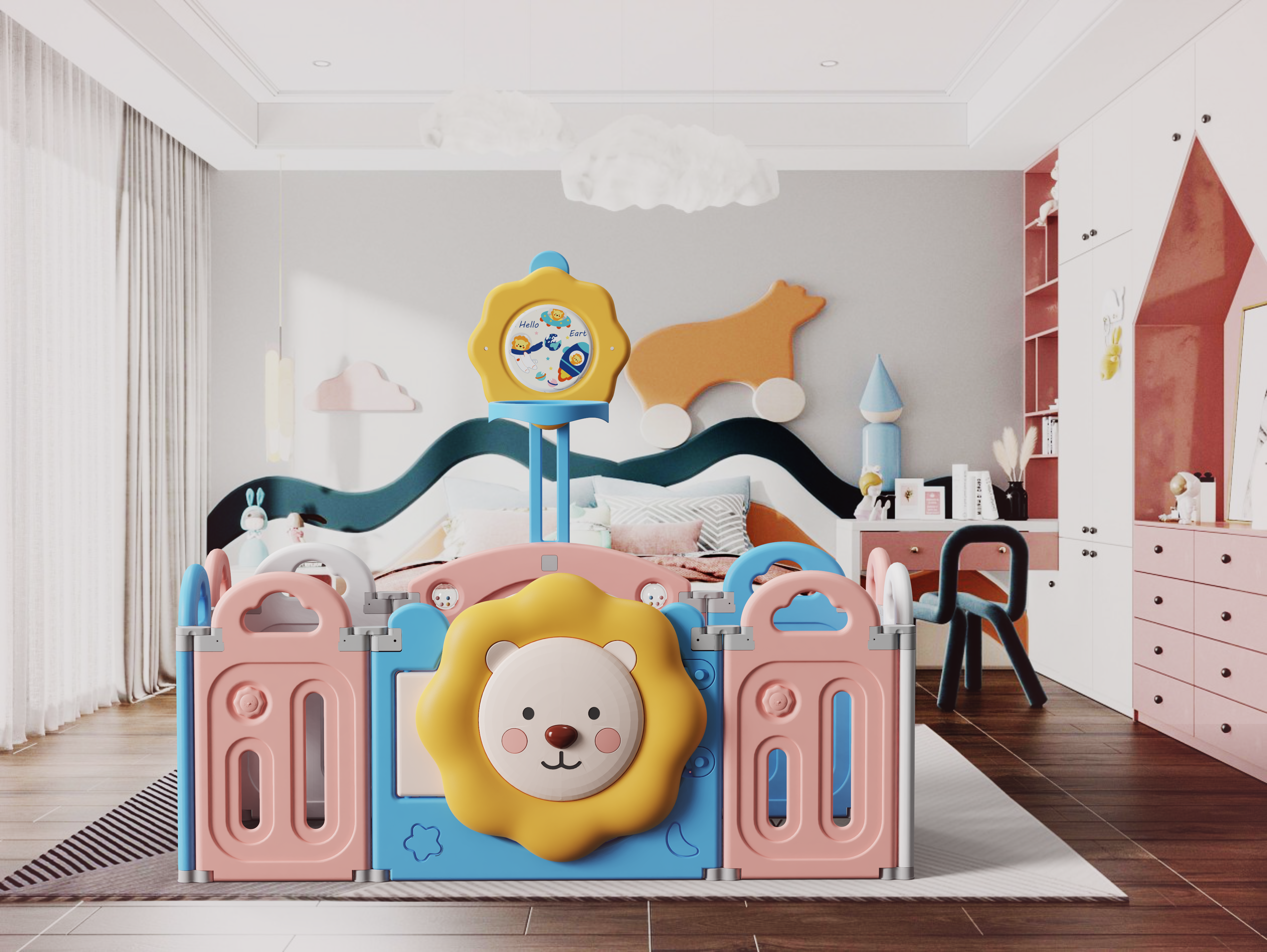 enclosure，Toys，Mother and baby，