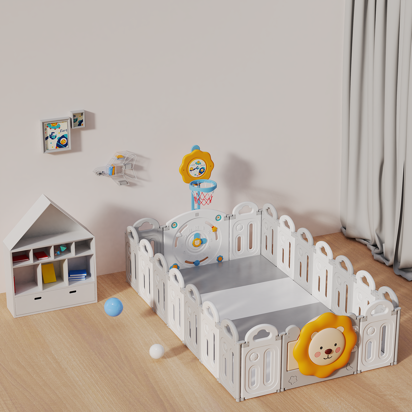 enclosure，Toys，Mother and baby，