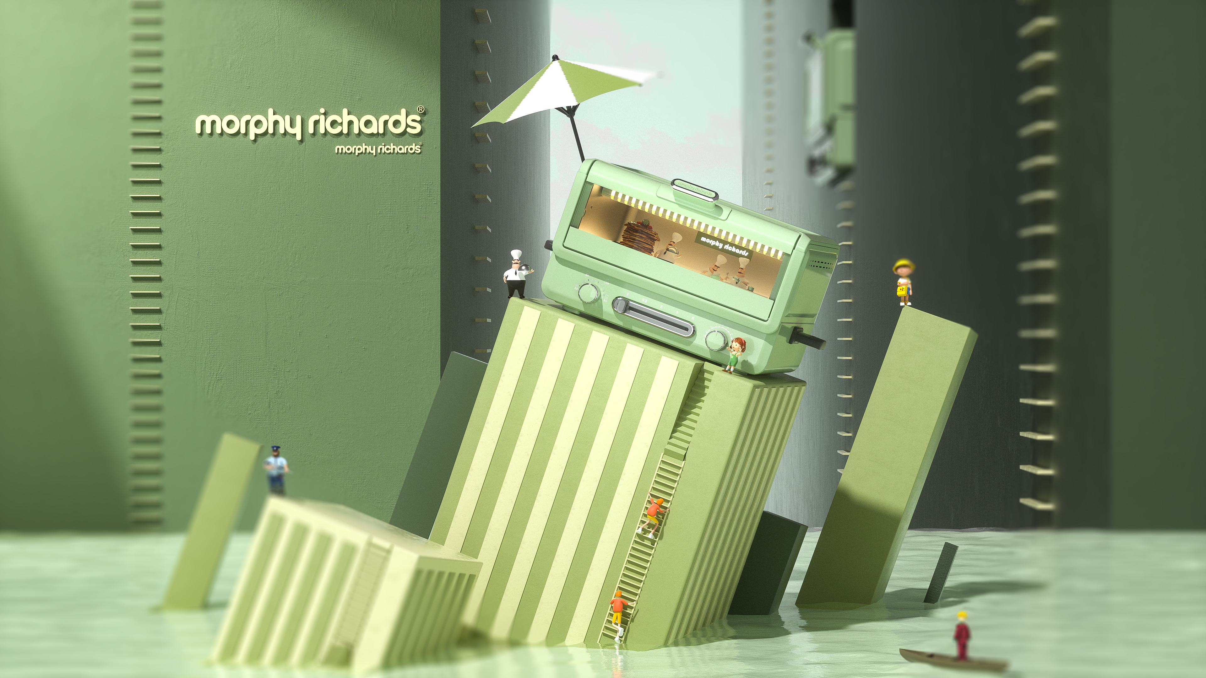 Multifunctional pot，Frying pan，Air fryer，oven，barbecue，baking，Nanfeng industrial design，