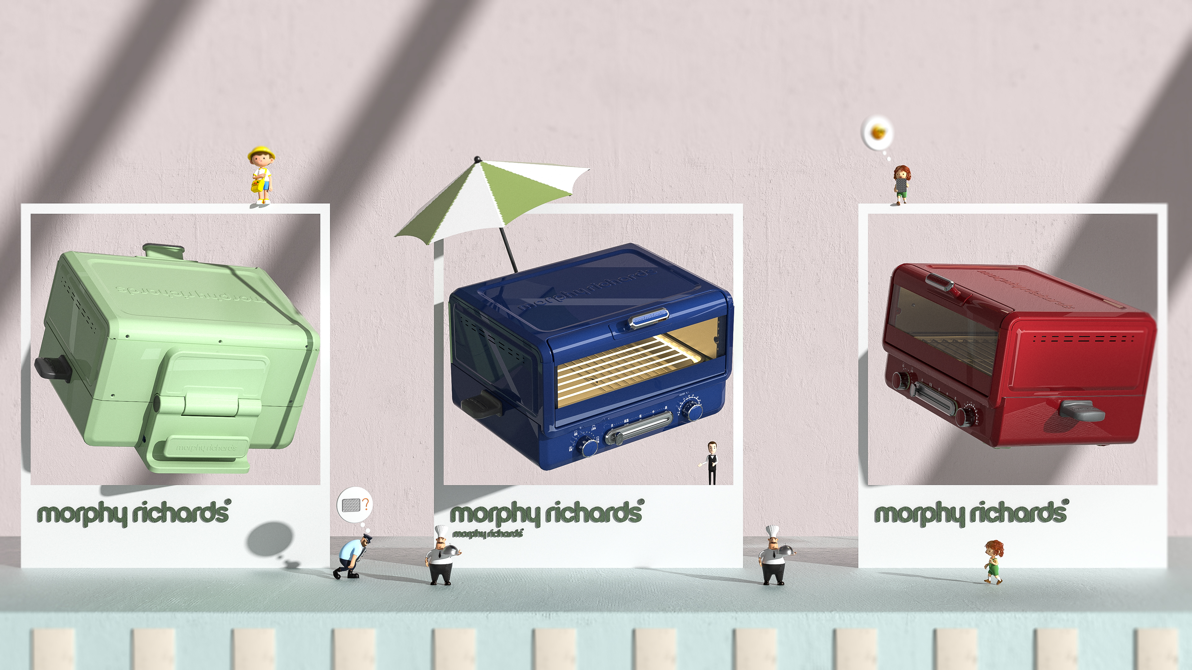 Multifunctional pot，Frying pan，Air fryer，oven，barbecue，baking，Nanfeng industrial design，