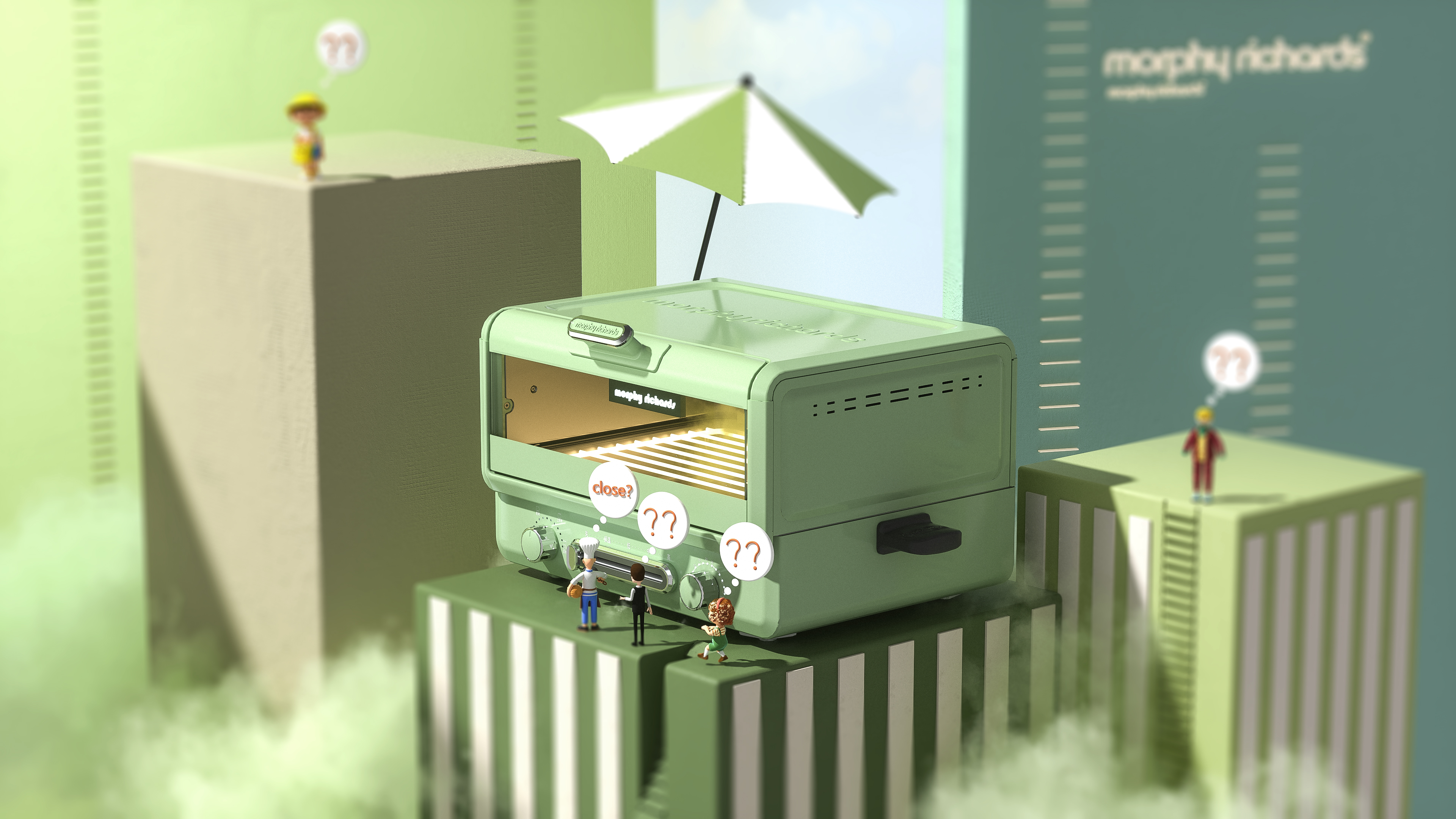 Multifunctional pot，Frying pan，Air fryer，oven，barbecue，baking，Nanfeng industrial design，